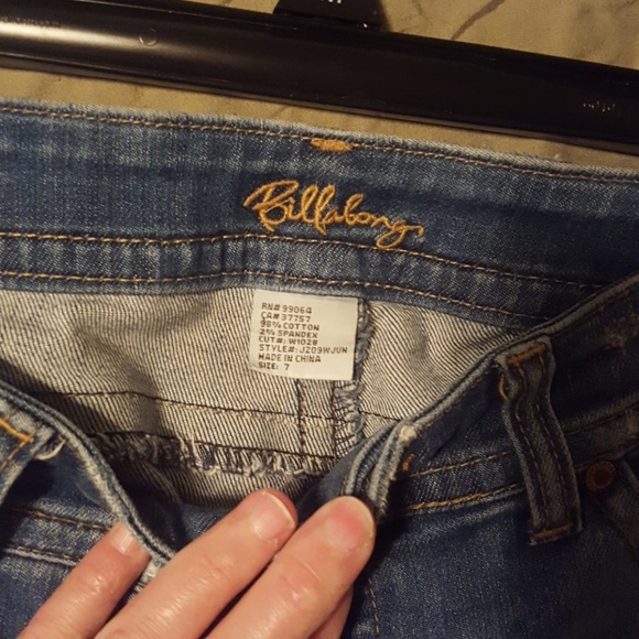 Billabong blue jean knicker - Picture 3 of 4